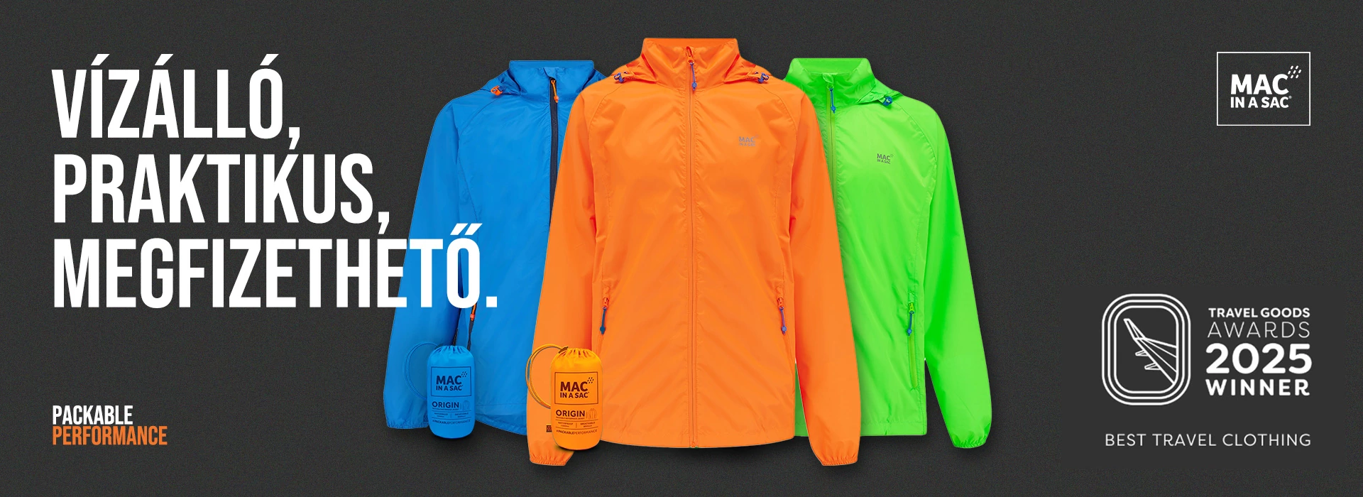 Esőkabát a zsákban - A Mac in a Sac, Észak-Írországból