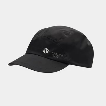 Venture Ultralite Running Cap - Black