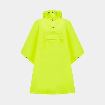 Poncho neon sárga