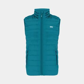 Synergy női szintetikus pehelymellény Pávakék)