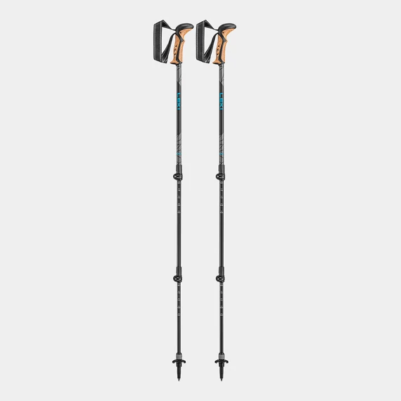 Leki Khumbu Lite AS, black-petrol-dark anthracite, 100 - 135 cm