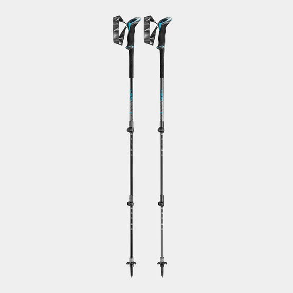 Leki Makalu Lite AS, black-dark anthracite-petrol, 100 - 135 cm