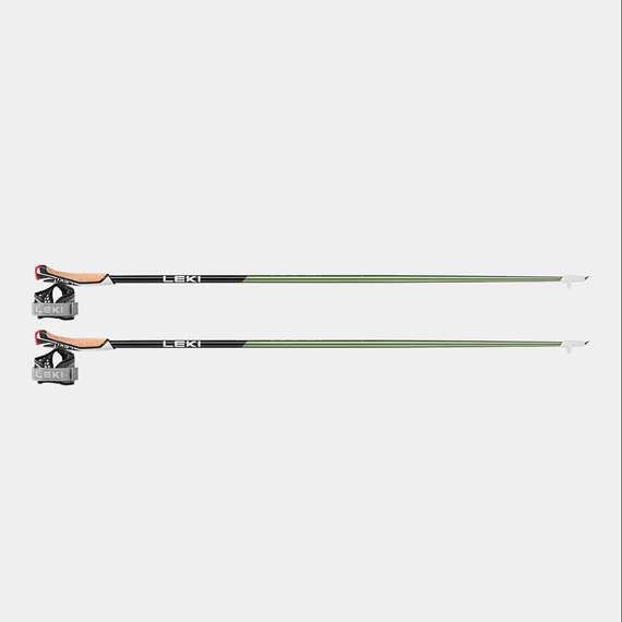 Leki Flash Carbon, green metallic-black-neonyellow, 115 cm