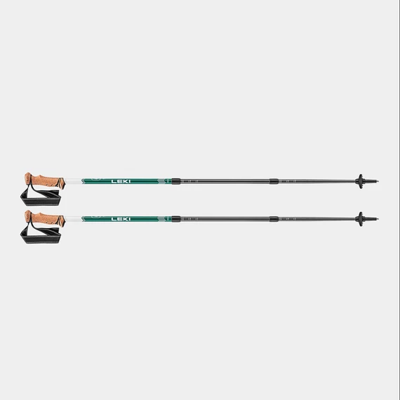 Leki Trail, deep aqua-white, 110 - 145 cm