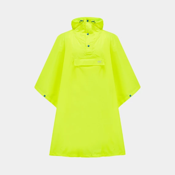 Poncho neon sárga