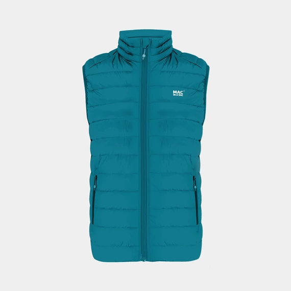 Sinergy női szintetikus pehelymellény Pávakék)