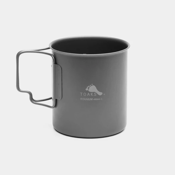 TOAKS LIGHT titán 450 ml-es bögre (ultrakönnyű változat)