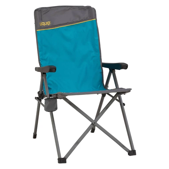 Justy kempingszék petrol-grey