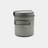 Kép 2/4 - TOAKS Titanium 1100ml edény serpenyővel