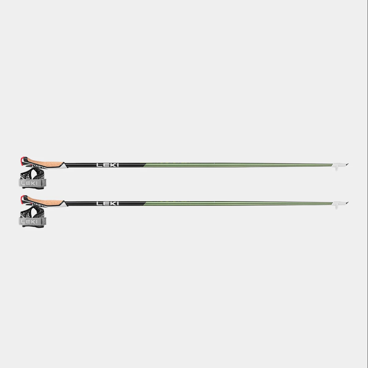 Leki Flash Carbon, green metallic-black-neonyellow, 115 cm
