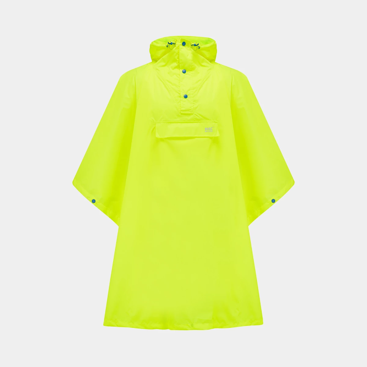 Poncho neon sárga