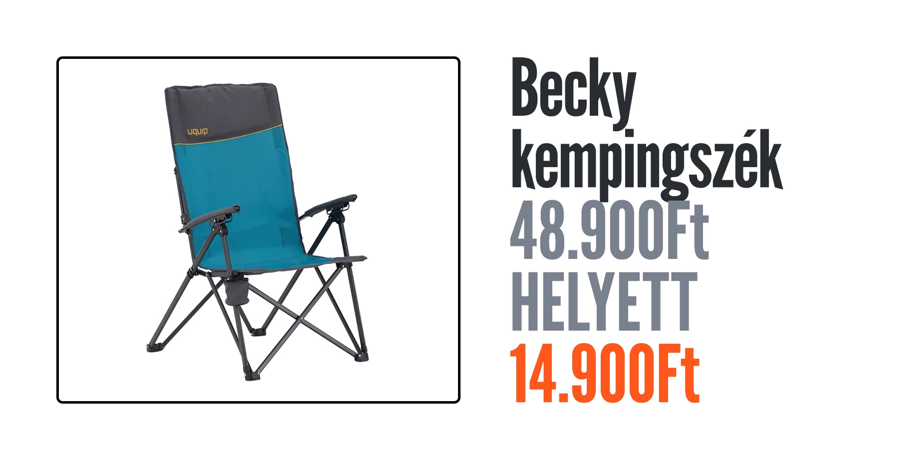 Kifutó termék: Becky kempingszék