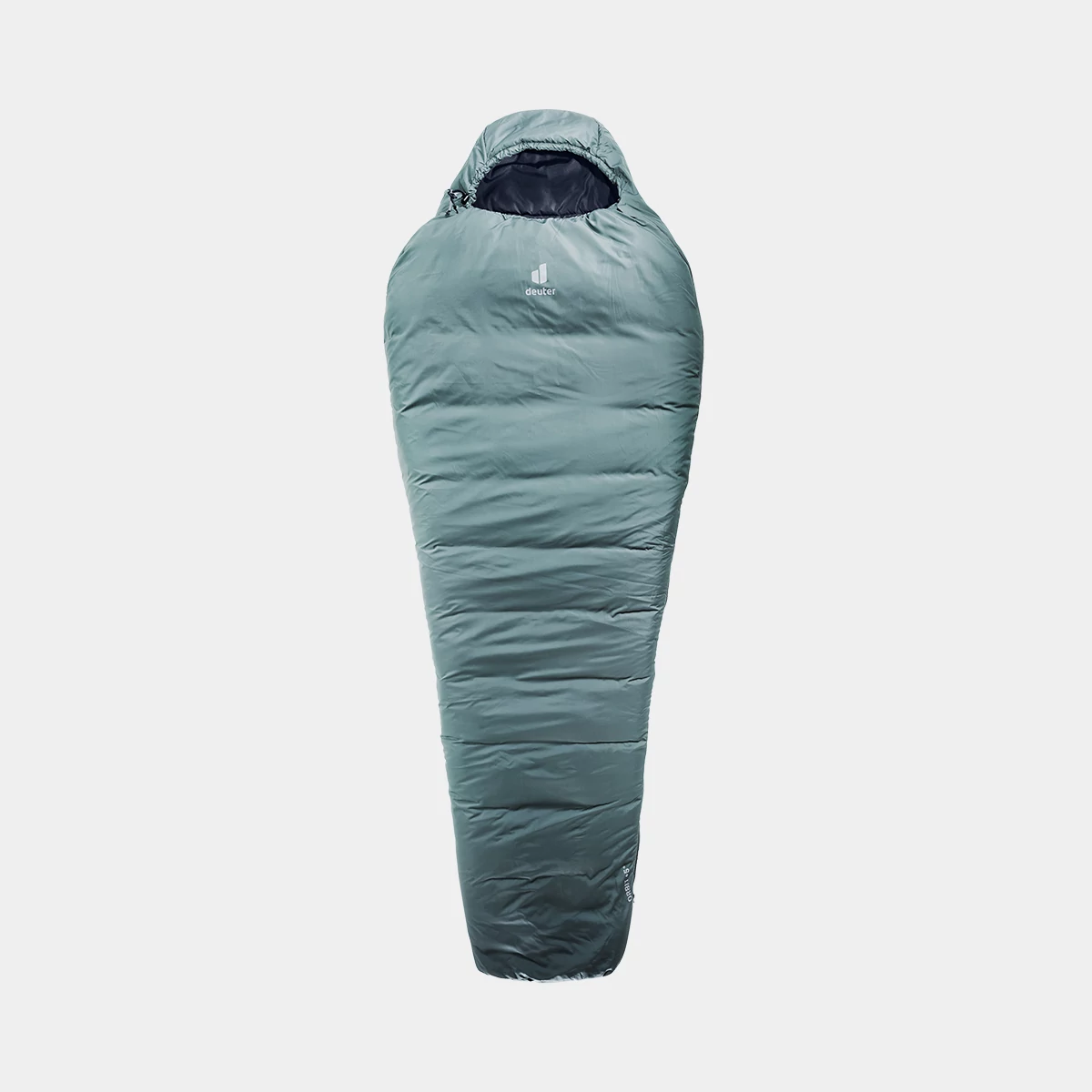 Deuter Orbit +5° - L shale-ink - jobb zipzáros hálózsák