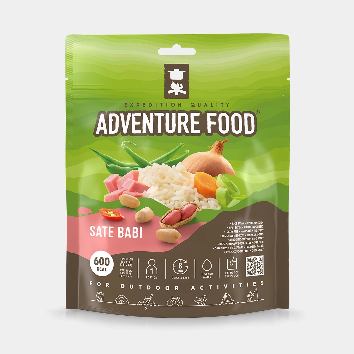 Sate Babi - Satay rizs